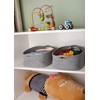 CIKI HOME Woven Cotton Rope Storage Basket, Cube Changing Table