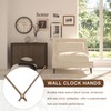 Sourcing Map 5 Set Walnut Wood Clock Hands, 10 Inch