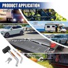GAOLAOSY Trailer Hitch Receiver Pin Lock, 1/2" and 5/8" Diameter