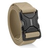 FAIRWIN Tactical Belt Men, 1.5" Stretch Nylon Web Military Hiking