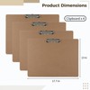 4PCS Extra Large Clipboards, 13’’ x 17’’ Clipboard, A3 Horizontal