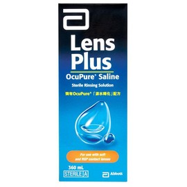 Lens Plus OcuPure Saline Solution 360ml