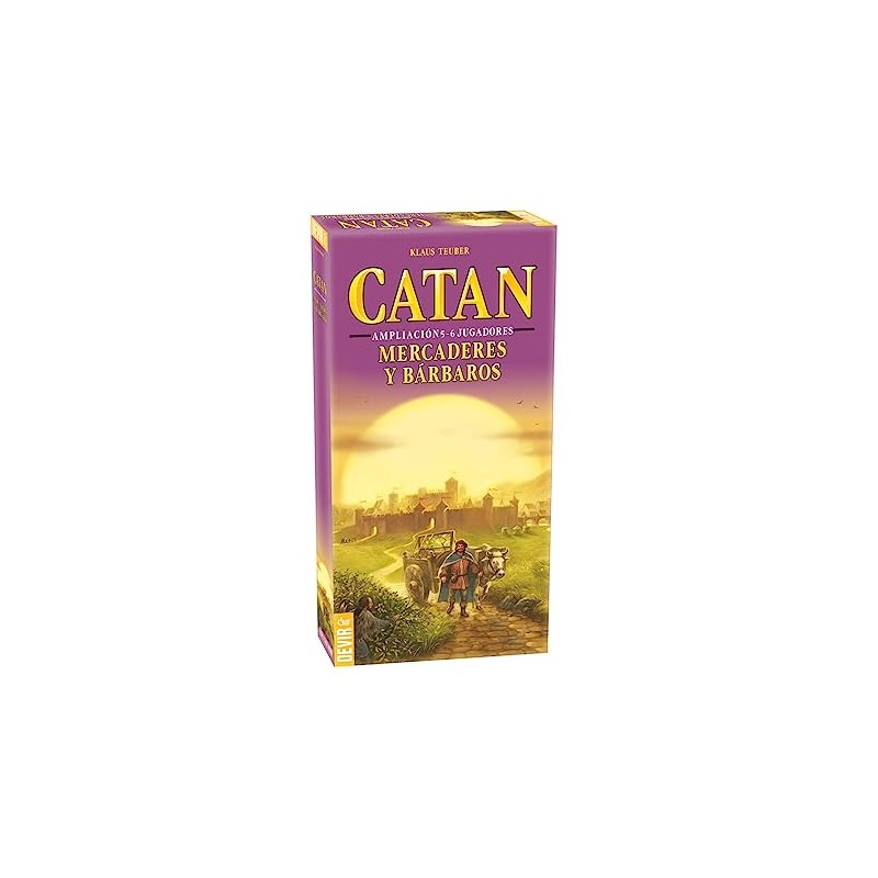 Devir Catan Mercaderes Y Bárbaros Ampliación 5-6 Jugadores - En