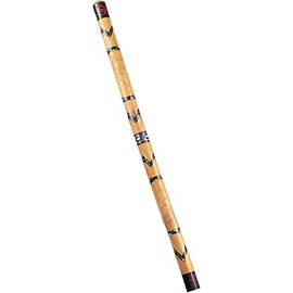 Meinl Percussion DDG1-BR 47" Bamboo Didgeridoo with Hand Painted Native Design, Brown (VIDEO)