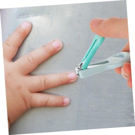 Totority 4pcs Boy Girl Nail Clipper Kit Nail Care with Ergonomic Scissors Tweezers and Storage Case Safe Grooming Essentials for Newborns and Boy Girl