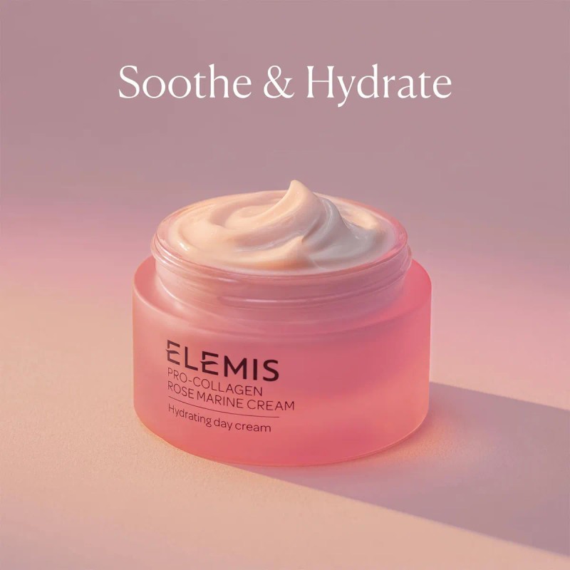 Crema Elemis Pro Collagen Rose Marine Hidratante Antiarrugas