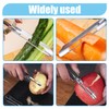 2 Pcs Stainless Steel Vegetable Peelers, Kitchen Potato Carrot Peelers