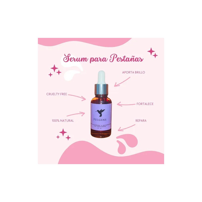 Serum Reparador Y Fortalecedor De Pestañas De 30ml