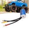 Brushless Motor 2435 3300KV Waterproof Red Aluminum Alloy CNC Machining