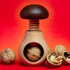 SIKORA NK-P Nutcracker Made of Beech Wood as Mushroom Figure