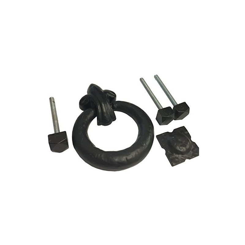 SEC Antq.Ring Knocker BLK S3325