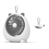 Cat Ear Desk Fan for Student Two Levels Adjustable Large