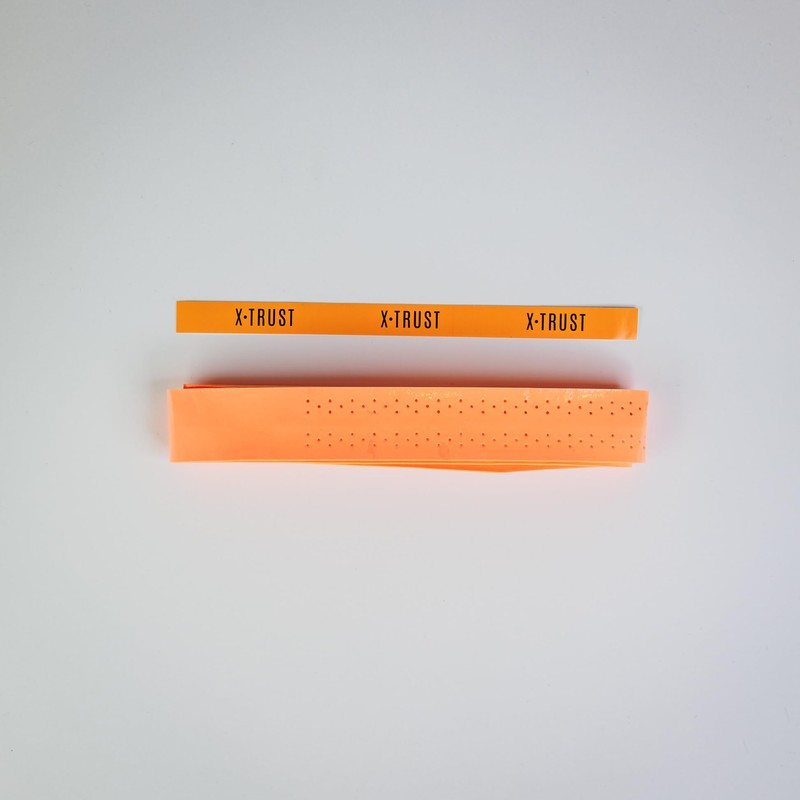 X-Trust Pro Overgrip Orange with Perforated Texture – Maximum Control