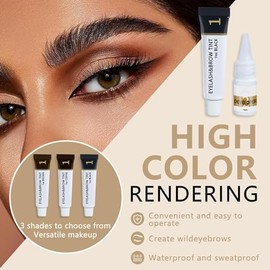 Kit Tinte Cejas Semipermanente Desarrollador Crema