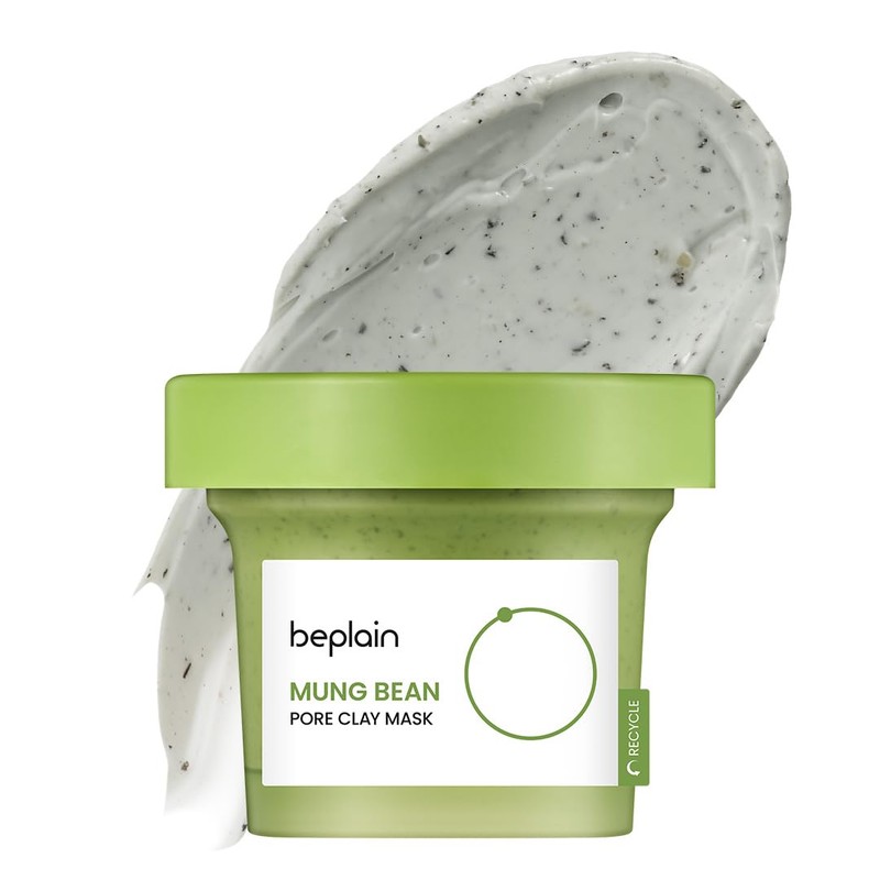 beplain Mung Bean Pore Clay mask (4.05 fl oz, 120ml)