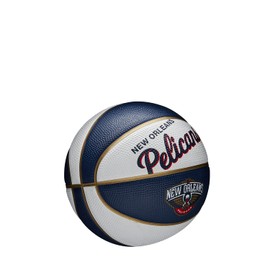 Wilson New Orleans Pelicans Team Retro Outdoor Rubber Basketball Mini Basketball