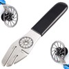 Derailleur Hanger Straightening Tool, Brake Piston Reset Tool for Bicycle,