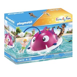 PLAYMOBIL Family Fun 70613 Swimming Island, Floats on Water, For ages 4