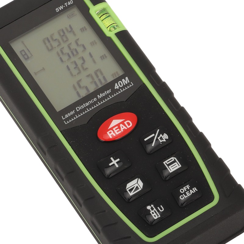 Laser Distance Meter Handheld 630‑670nm High Accuracy Infrared Laser Measurement