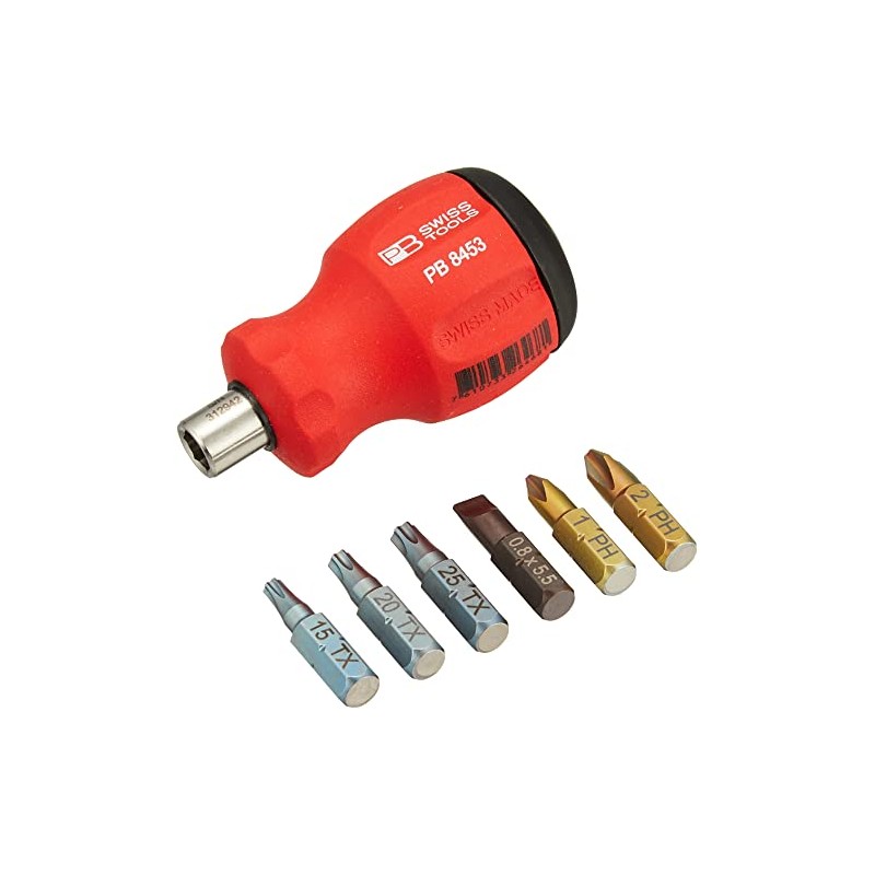 PB Swiss Tools PB 8453 Multi-bit Combination Screwdriver - Manual