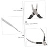 VICASKY 1 set Stainless Steel Nail Scissors Professional Cuticle Remover
