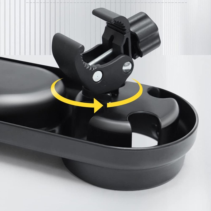 TYTOGE Snack Tray for Prams, Universal Pram Tray with Adjustable