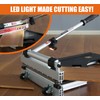Laminate Floor Cutter, 13” Vinyl Floor Cutter with Wheels –