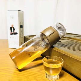 KINKADO Ultra Lightweight Multi-Tea Server, Stylish, Easy to Carry! Heat and Cold Resistant, Reinforced Plastic, Won't Break! Teapot, Tea Pot, Tumbler, Tea Separating Water Bottle, Oolong Tea, Chinese