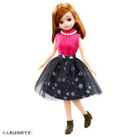 Takara Tomy Licca-chan Dress LW-17 Fluffy Elegance Dress Up Play Toy 3 Years Old