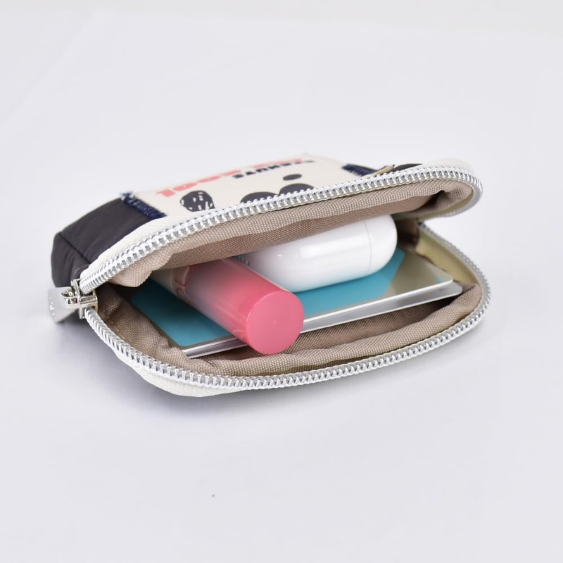 Mini Flat Pouch with Carabiner Patch, Woodstock (SPC-1301)
