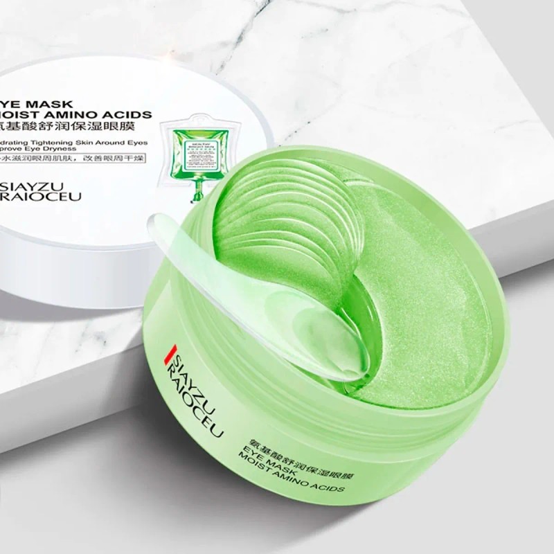 🔥 Parches hydrogel para ojos colágeno anti ojera hidratante f