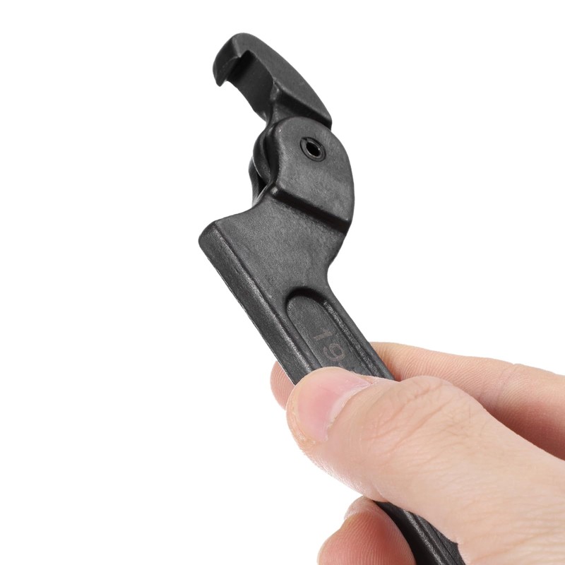 HARFINGTON C Hook Spanner Wrench, 3/4 to 2 inches Adjustable
