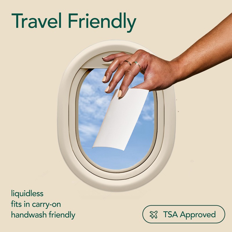 Kind Laundry Detergent Sheets Stain-Fighting Enzymes - Plant Powered Eco-Friendly