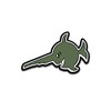 Sticker Alfashirt Sawfish Olive UBoot 96 Logo Swordfish U Boat