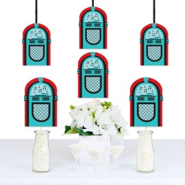 50's Sock Hop - Jukebox Decorations DIY 1950s Rock N Roll Party Essentials - Set of 20