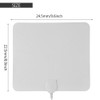 Super Thin Digital Indoor Amplified HDTV TV Antenna - 50