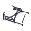 LCX Racing 1/10th RC Crawler Car DIY Nylon Roll Cage DIY Nylon Roll Cage Spare Tire Rack for Traxxas TRX4, Upgrades Parts Accessories