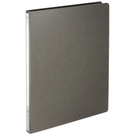 Kokuyo File Lever File MZ Colored Cardboard, A4 Vertical 0.4 inch (10 mm) Binding, Holds Approximately 100 Sheets Dark Gray F-300DM