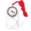 Clear Navigation Compass Orientation Compass for Scouts, Hiking and Survival