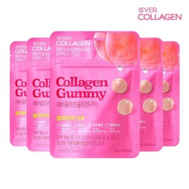 (에버콜라겐)에버콜라겐 콜라겐 구미 5포(120g) (Evercollagen) Evercollagen Collagen Gummies 5 Packs (120g)