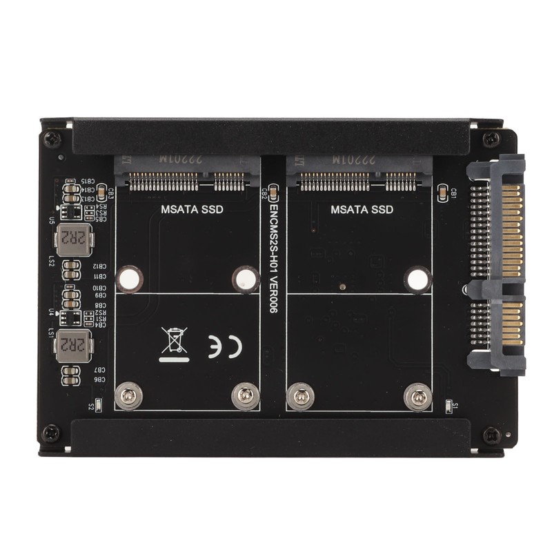 MSATA to SATA3.0 Adapter Card MINI SATA SSD to 6G