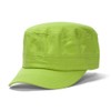 TOP HEADWEAR Grenadier Adjustable Basic GI Cadet Cap - Lime
