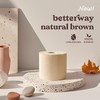 Betterway Unbleached Bamboo Toilet Paper Rolls - Eco-Friendly 3 Ply