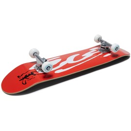 [CCS] Ink Blot Logo Skateboard Complete - Red - 8.25"