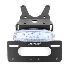 Xitomer Aftermarket Fender Eliminator Fit For CRF250L /M 2013 2014 2015 2016 Tail Tidy,Compatible with Aftermarket Blinkers, with LED Tail light/License Plate Light(Clear)