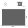 Tent Sheet, Ground Sheet, Waterproof Index 3,000 mm, Lightweight, Storage