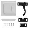 Aussio RV Screen Door Latch Handle Kit (Right Hand) and