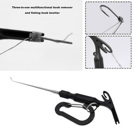 Be In Your Mind 2Pcs Fishing Loop Tyer and Quick Knot Tool Fishing Hook Remover Tools Fishing Hook Remover Knot Tying 3 in 1 Fishing Accessories