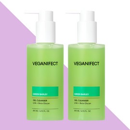 Vegan Effect Green Barley Gel Cleanser 205mlX2 Box / 비건이펙트 청보리 젤 클렌저 205mlX2박스