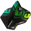 WINMAU Rhino Black & Green Extra Thick Dart Flights -